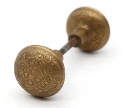 Antique 1880s Mallory Wheeler Classic Bronze Door Knobs 11 Antique 1880s Mallory Wheeler Classic Bronze Door Knobs -OGT Sale Store k192762 04