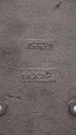 Vintage 14 In. Commercial Cast Steel Door Push Plate -OGT Sale Store k193194 04