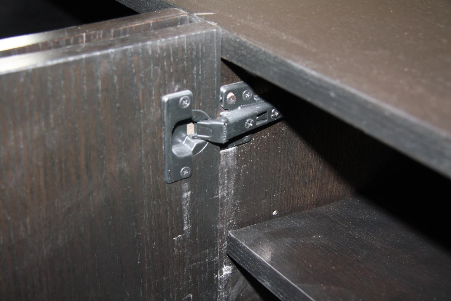 Mid Century 65 In. Dark Brown Console 7 Mid Century 65 In. Dark Brown Console - Image 5