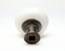 Vintage 1.875 In. Porcelain White Drawer Cabinet Knob 9 Vintage 1.875 In. Porcelain White Drawer Cabinet Knob -OGT Sale Store k194439 04