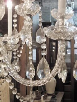 1950s Italian 9 Arm Multi Tiered Crystal Chandelier -OGT Sale Store k195062 05