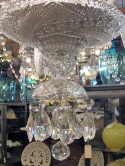 1950s Italian 9 Arm Multi Tiered Crystal Chandelier -OGT Sale Store k195062 06