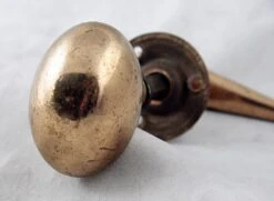 Art Deco Lever & Oval Knob Set 9 Art Deco Lever & Oval Knob Set -OGT Sale Store k195293 04