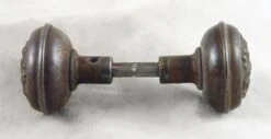 Antique 1910s Lockwood Passage Door Knob & Plate Set 15 Antique 1910s Lockwood Passage Door Knob & Plate Set -OGT Sale Store k195349 07