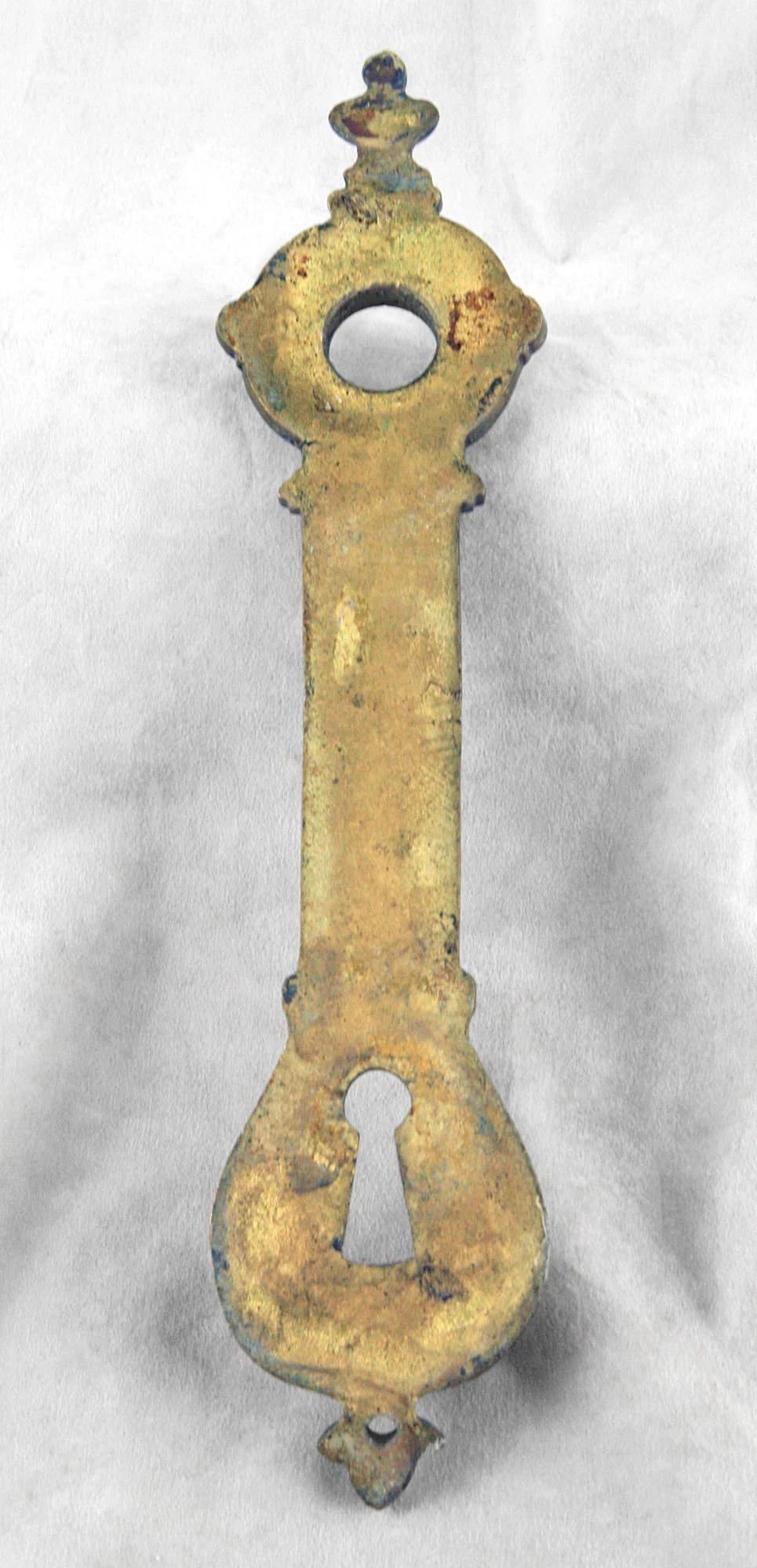 Antique Brass Lever With Matching Back Plate 6 Antique Brass Lever With Matching Back Plate - Image 4