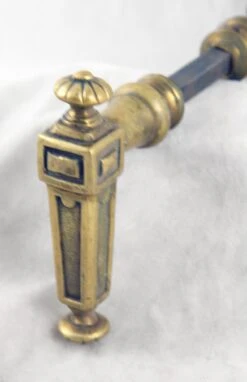 Antique Brass Lever With Matching Back Plate 13 Antique Brass Lever With Matching Back Plate -OGT Sale Store k195475 05