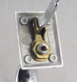 Modern Chrome Plated 8.375 In. Thumb Latch Door Pull Handle -OGT Sale Store k195599 04