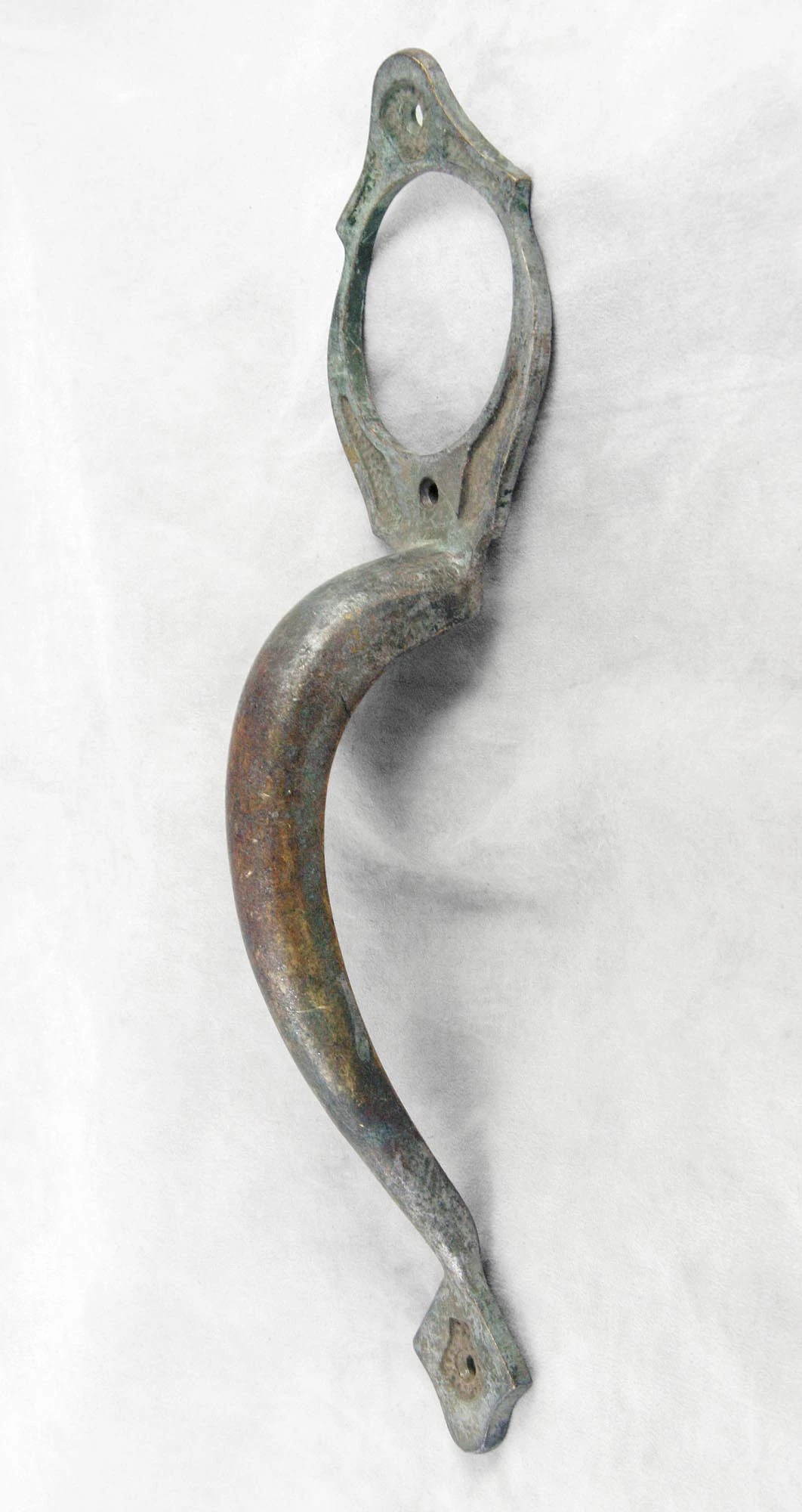 Vintage Cylinder Insert Brass Door Pull Handle 5 Vintage Cylinder Insert Brass Door Pull Handle - Image 3