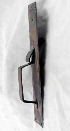 Antique 12.75 In. Commercial Bronze Door Pull -OGT Sale Store k196852 06