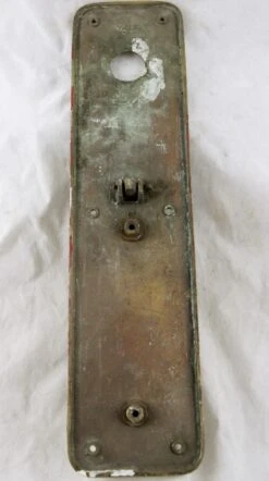 Antique 16 In. Art Deco Bronze Yale Commercial Door Pull 11 Antique 16 In. Art Deco Bronze Yale Commercial Door Pull -OGT Sale Store k196856 04