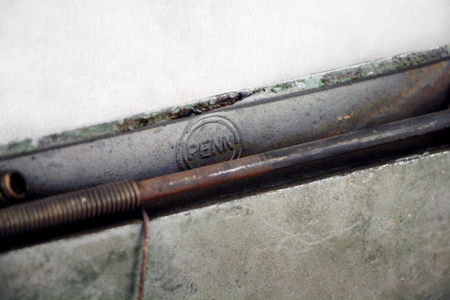 Penn Nickel Over Brass Letter Slot 7 Penn Nickel Over Brass Letter Slot - Image 5