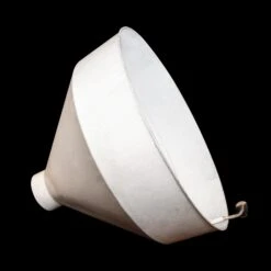 Reclaimed White Oversized Enamel Industrial Cone Pendant Light -OGT Sale Store k197027 04