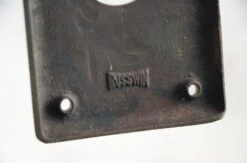 Vintage Russwin 12 In. Cast Brass Door Push Plate With Lock Insert 9 Vintage Russwin 12 In. Cast Brass Door Push Plate With Lock Insert -OGT Sale Store k197397 04