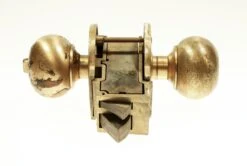 Vintage Copper Plated Unit Lock 13 Vintage Copper Plated Unit Lock -OGT Sale Store k197473 04