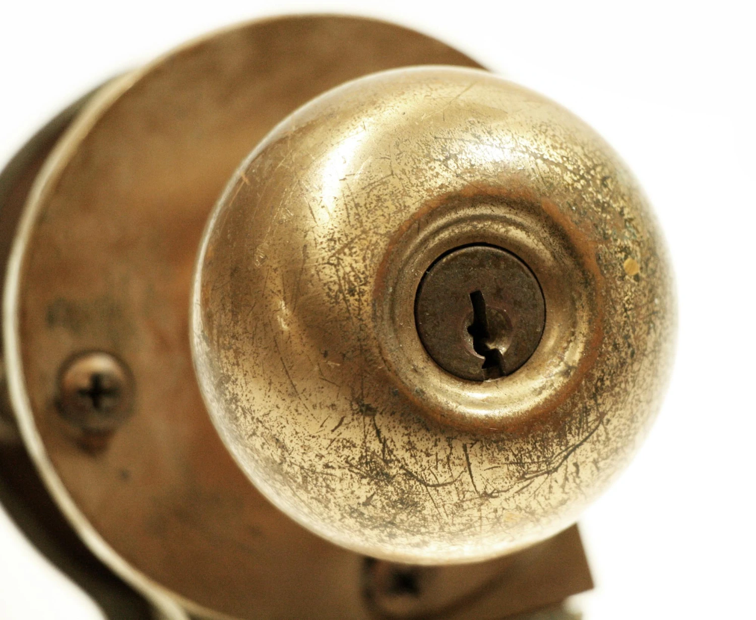 Vintage Copper Plated Unit Lock 9 Vintage Copper Plated Unit Lock - Image 7