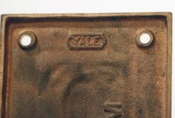 Antique Yale Brass Emblematic UC Interior Letter Slot 12 Antique Yale Brass Emblematic UC Interior Letter Slot -OGT Sale Store k197491 04