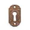 Antique 1.625 In. Victorian Bronze Door Keyhole Cover Plate 2 Antique 1.625 In. Victorian Bronze Door Keyhole Cover Plate -OGT Sale Store keyhole covers antique 1625 in victorian bronze door keyhole cover plate n232033