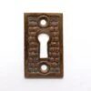 Antique 1.875 In. Textured Bronze Keyhole Cover Plate -OGT Sale Store keyhole covers antique 1875 in textured bronze keyhole cover plate n232025