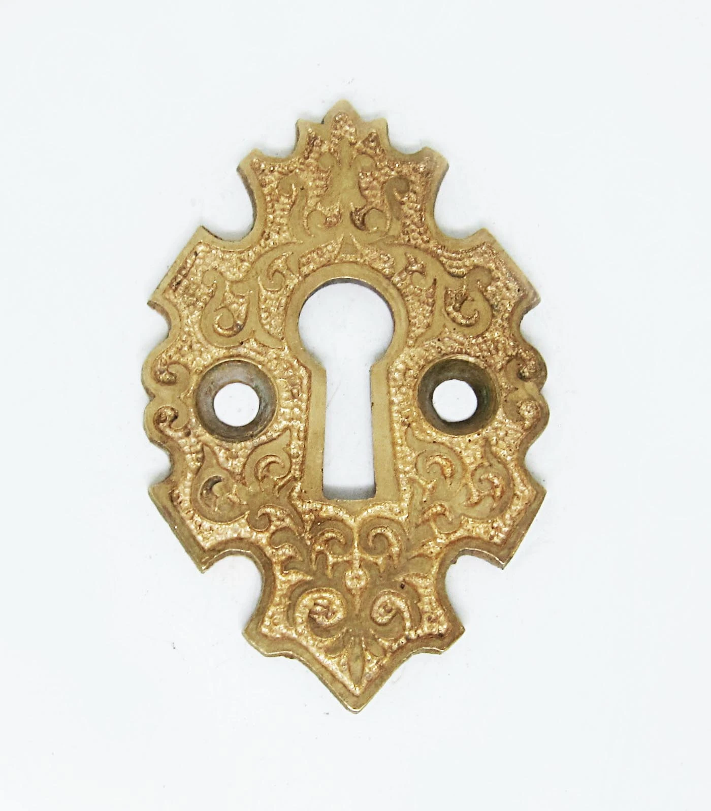 Antique 2.125 In. Bronze Norwalk Door Keyhole Cover Plate 3 Antique 2.125 In. Bronze Norwalk Door Keyhole Cover Plate