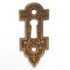 Antique 2.5 In. Victorian Bronze Door Keyhole Cover Plate 1 Antique 2.5 In. Victorian Bronze Door Keyhole Cover Plate -OGT Sale Store keyhole covers antique 25 in victorian bronze door keyhole cover plate n232045