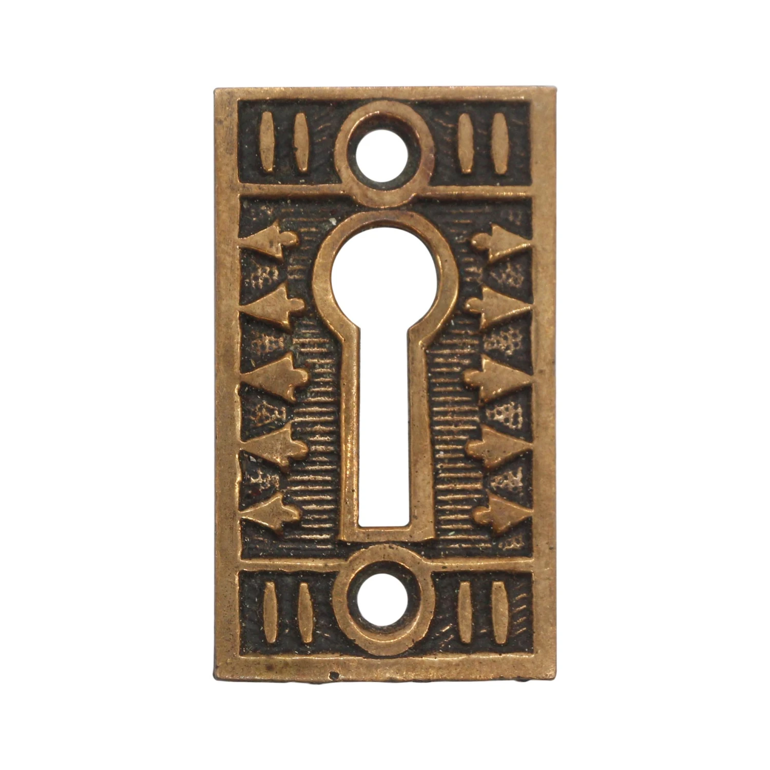 Antique Bronze 1.75 In. Aesthetic Keyhole Cover 3 Antique Bronze 1.75 In. Aesthetic Keyhole Cover