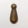 Antique Cast Brass Rounded Keyhole Cover Plate 2 Antique Cast Brass Rounded Keyhole Cover Plate -OGT Sale Store keyhole covers antique cast brass rounded keyhole cover plate k193075