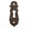 Antique Victorian Black Cast Iron Door Keyhole Cover 1 Antique Victorian Black Cast Iron Door Keyhole Cover -OGT Sale Store keyhole covers antique victorian black cast iron door keyhole cover q276875