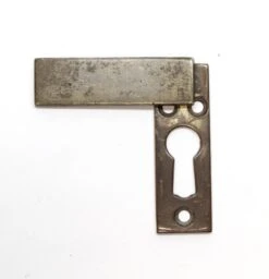 Brass Classic Keyhole Cover With Swinging Front