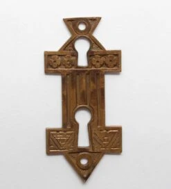 Bronze Keyhole With Aesthetic Details