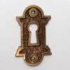 Cast Brass Aesthetic Antique Keyhole Plate 2 Cast Brass Aesthetic Antique Keyhole Plate -OGT Sale Store keyhole covers cast brass aesthetic antique keyhole plate n232041
