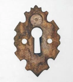 Antique 2.125 In. Bronze Norwalk Door Keyhole Cover Plate 7 Antique 2.125 In. Bronze Norwalk Door Keyhole Cover Plate -OGT Sale Store keyhole covers for sale l197634
