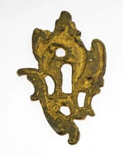 Antique 3.5 In. Bronze Art Nouveau Door Keyhole Cover Plate 7 Antique 3.5 In. Bronze Art Nouveau Door Keyhole Cover Plate -OGT Sale Store keyhole covers for sale l198798