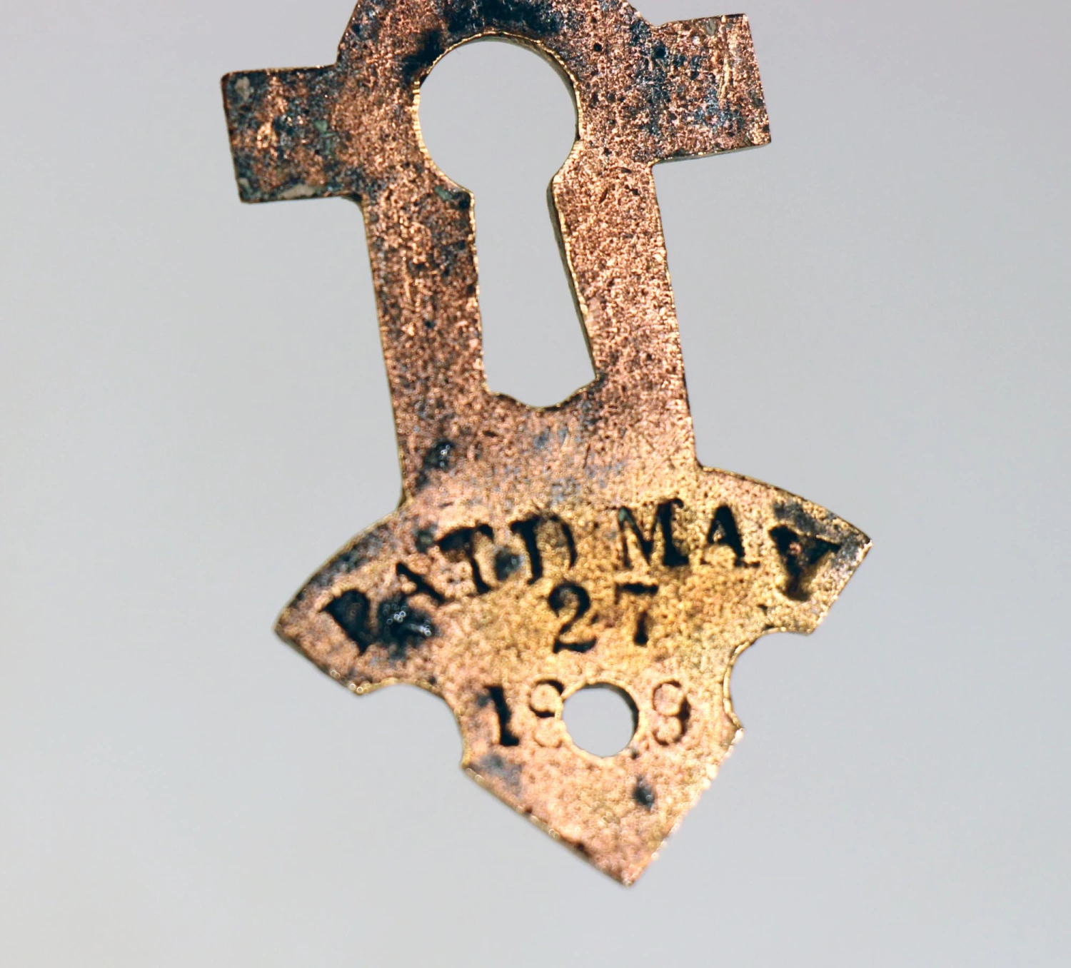 Set Of Two Ornate Eastlake Style Keyhole Covers 5 Set Of Two Ornate Eastlake Style Keyhole Covers - Image 3