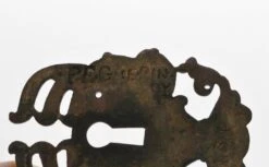 Antique 2.25 In. P.E. Guerin French Brass Keyhole Cover Plate 7 Antique 2.25 In. P.E. Guerin French Brass Keyhole Cover Plate -OGT Sale Store keyhole covers for sale n232032