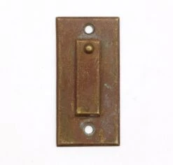 Antique Plain Brass Rectangle 2.75 In. Draft Keyhole Cover -OGT Sale Store keyhole covers for sale q275931