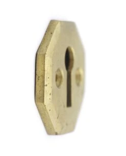 Set Of Vintage 1.375 In. Cast Brass Octagon Keyhole Covers 8 Set Of Vintage 1.375 In. Cast Brass Octagon Keyhole Covers -OGT Sale Store keyhole covers for sale q276234