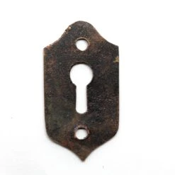 Antique 2 In. Aesthetic Bronze Keyhole Cover Door Plate 5 Antique 2 In. Aesthetic Bronze Keyhole Cover Door Plate -OGT Sale Store keyhole covers n231945