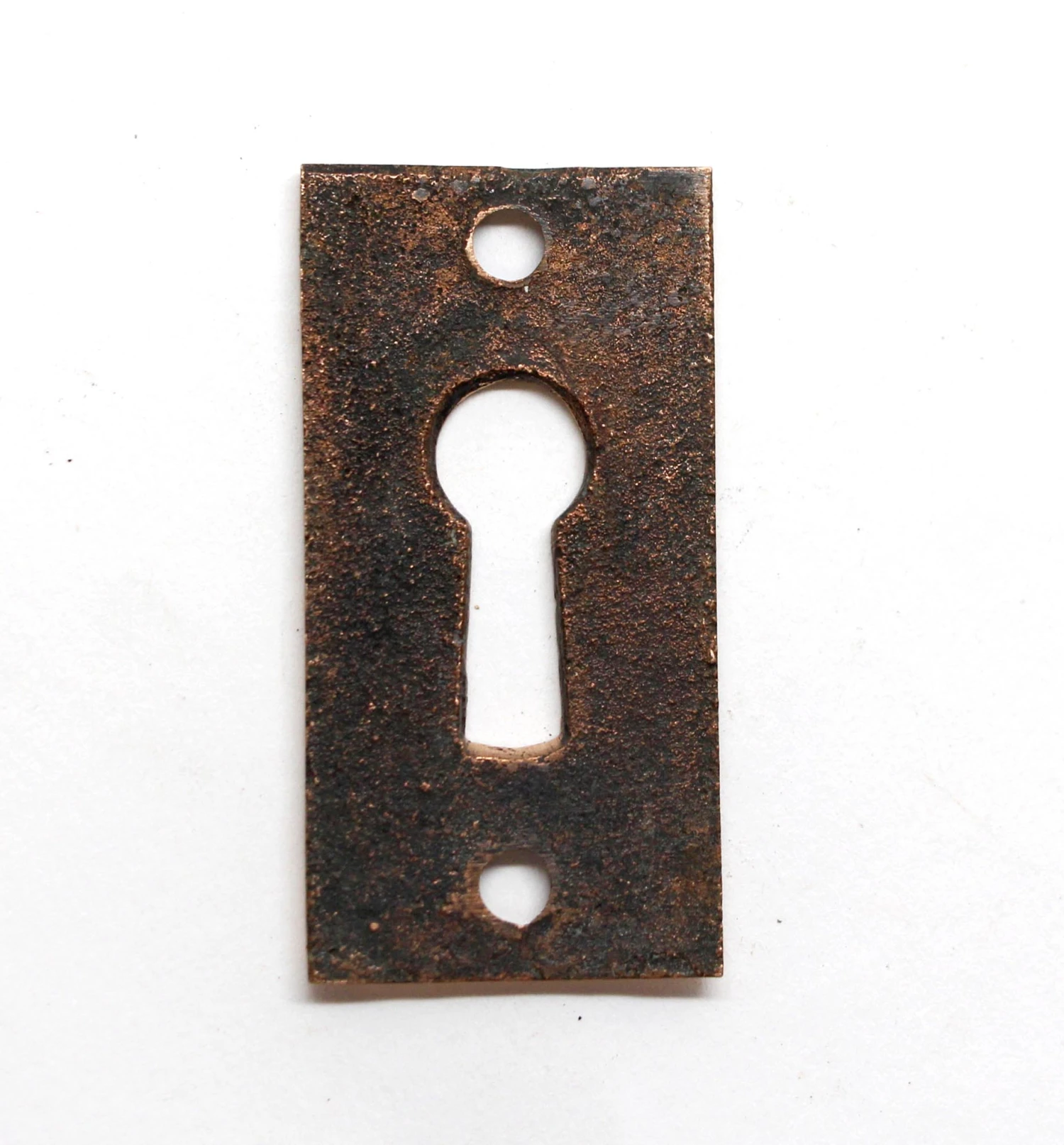Antique 1.875 In. Brass Aesthetic Door Keyhole Cover Plate 4 Antique 1.875 In. Brass Aesthetic Door Keyhole Cover Plate - Image 2