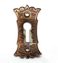 Antique 2 In. Brass Aesthetic Door Keyhole Cover Plate 5 Antique 2 In. Brass Aesthetic Door Keyhole Cover Plate -OGT Sale Store keyhole covers n231967