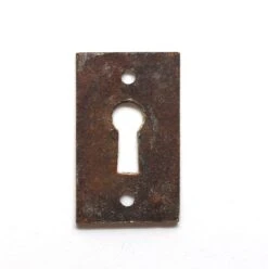 Antique 1.875 In. Textured Bronze Keyhole Cover Plate 5 Antique 1.875 In. Textured Bronze Keyhole Cover Plate -OGT Sale Store keyhole covers n232025