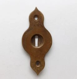 Antique Brass Turning Keyhole Plate -OGT Sale Store keyhole covers n232039