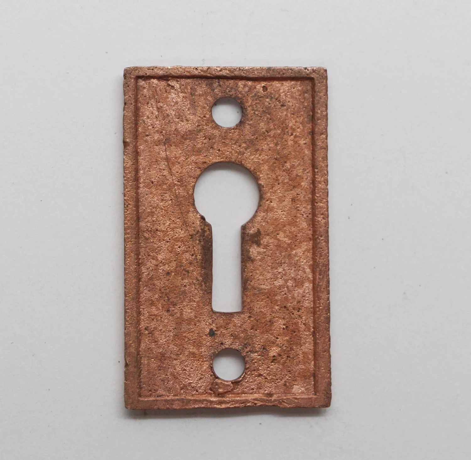 Bronze Antique Aesthetic Keyhole Plate 4 Bronze Antique Aesthetic Keyhole Plate - Image 2