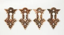 Antique Aesthetic Bronze Plated Keyhole Cover -OGT Sale Store keyhole covers n248135
