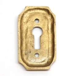 Solid Brass Textured Arched Edged Door Key Hole Cover 5 Solid Brass Textured Arched Edged Door Key Hole Cover -OGT Sale Store keyhole covers n253835