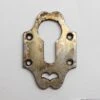 Nickel Over Brass Arts & Crafts Lock Keyhole Cover 2 Nickel Over Brass Arts & Crafts Lock Keyhole Cover -OGT Sale Store keyhole covers nickel over brass arts crafts lock keyhole cover n258537