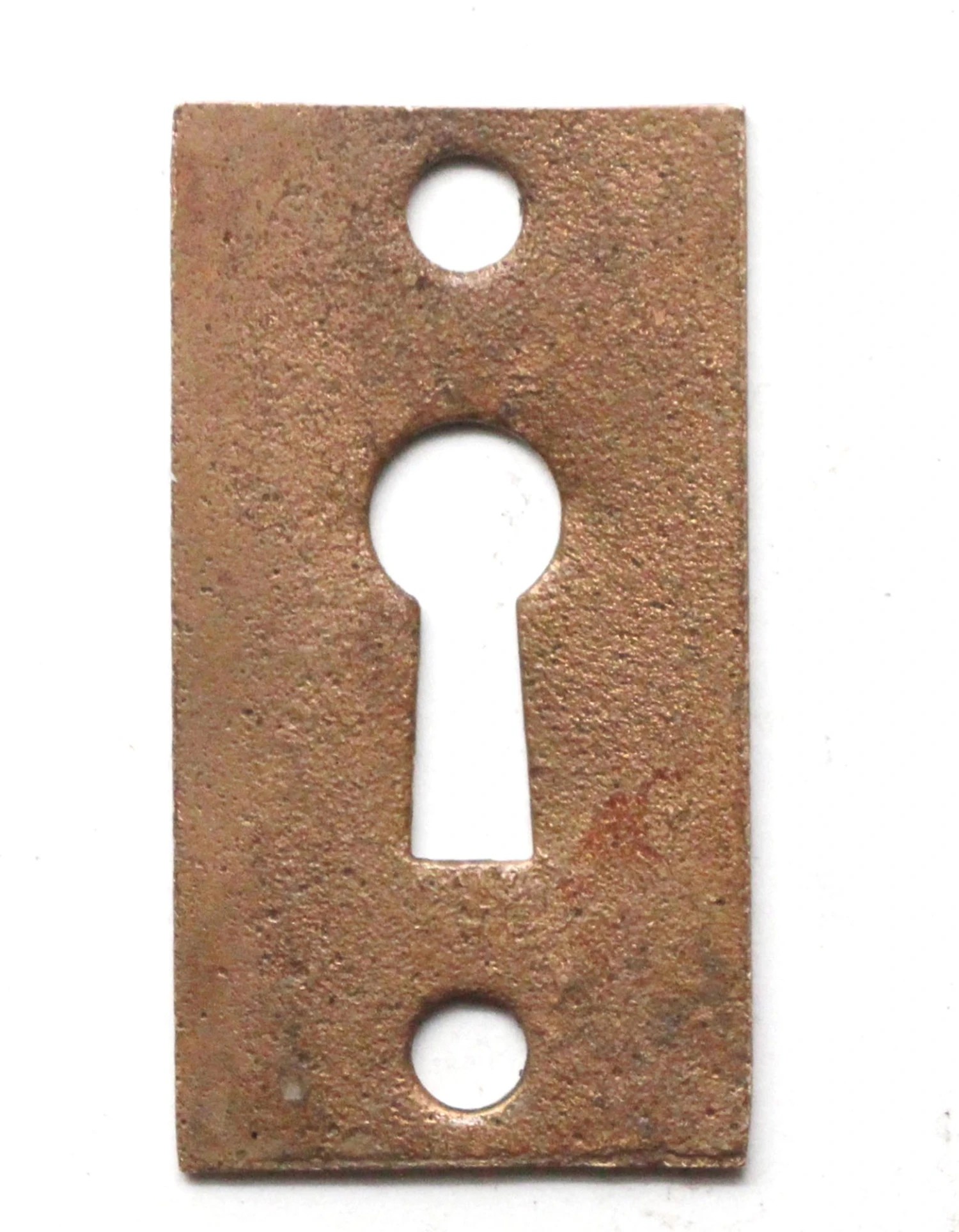 Antique 1.75 In. Brass Aesthetic Door Keyhole Cover Plate 4 Antique 1.75 In. Brass Aesthetic Door Keyhole Cover Plate - Image 2