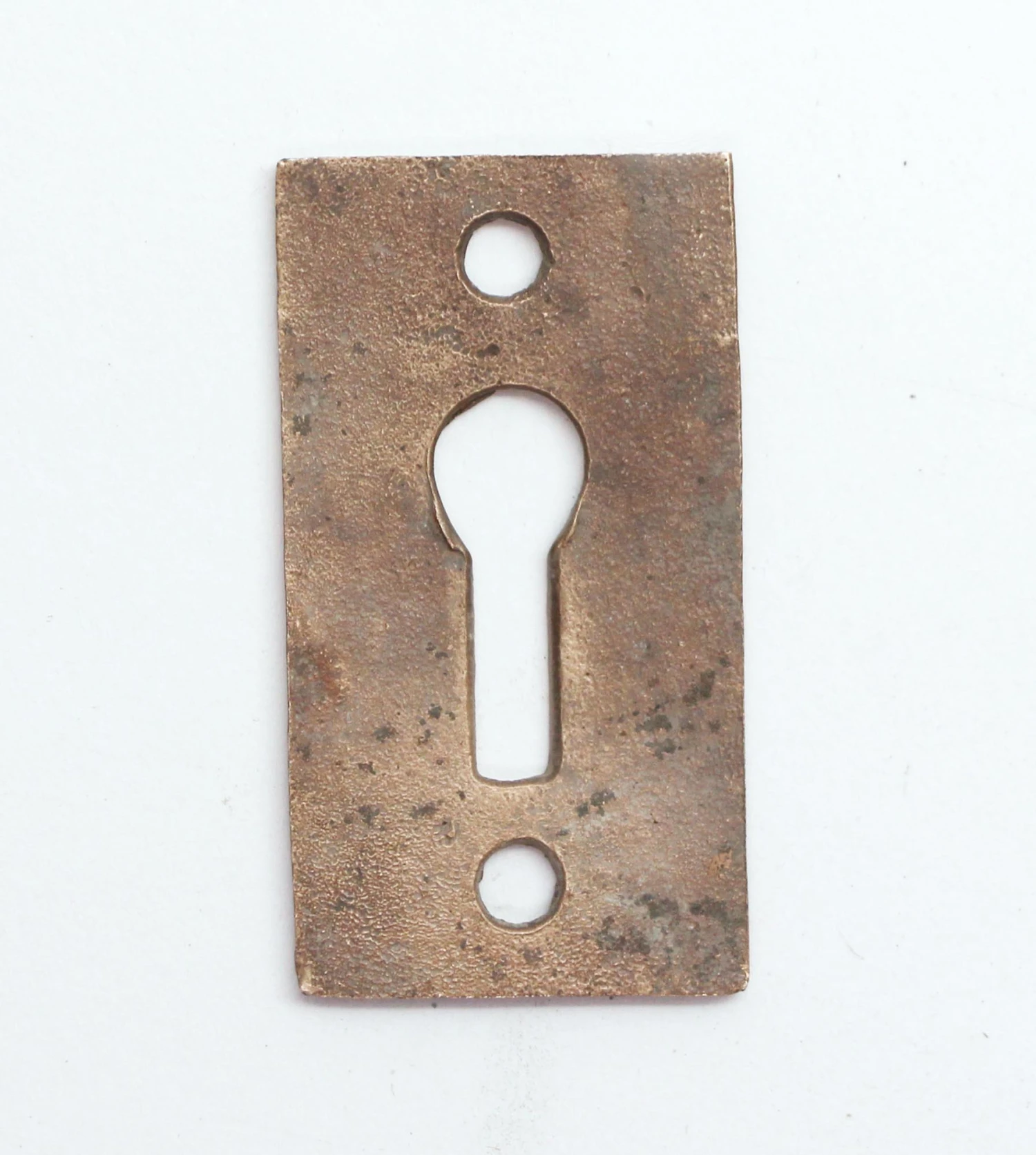 Victorian Brass Floral Keyhole Cover 4 Victorian Brass Floral Keyhole Cover - Image 2