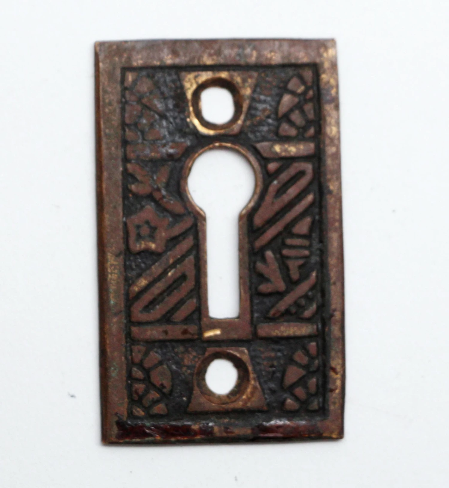 Brass Aesthetic Antique Keyhole Cover 4 Brass Aesthetic Antique Keyhole Cover - Image 2