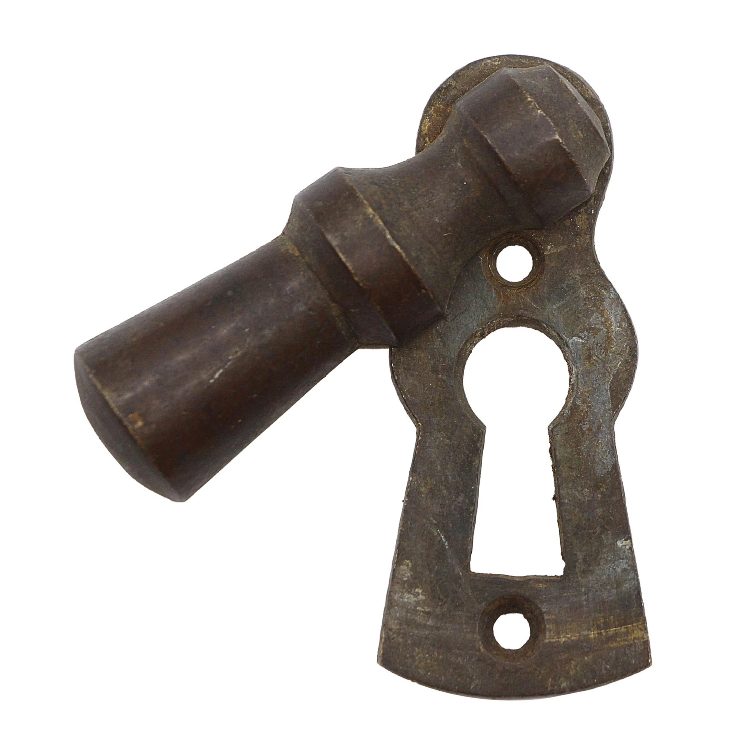 Antique Bronze 2.5 In. Traditional Draft Keyhole Cover 4 Antique Bronze 2.5 In. Traditional Draft Keyhole Cover - Image 2