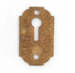 Antique Aesthetic 1.75 In. Brass Door Keyhole Cover Plate 5 Antique Aesthetic 1.75 In. Brass Door Keyhole Cover Plate -OGT Sale Store keyhole covers q286913